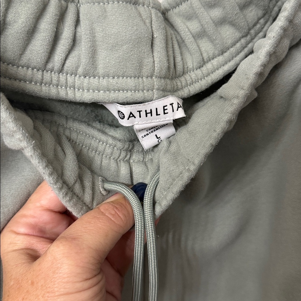 Athleta Forever fleece sweatpants - Picture 2 of 11